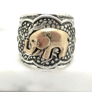 Elephant Stretch Boho Ring